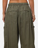 XXIII Cord Tie Cargo Pants Khaki