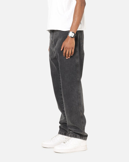 S Double Denim Standard Jeans Faded Black