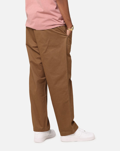 S Double Chino Pant Twill Brown
