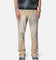 MNML B644 Flare Burnt Cowboy Denim Jeans Black/Brown