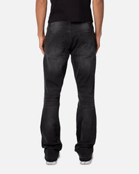 MNML M524 Slim Stacked Denim Jeans Washed Black