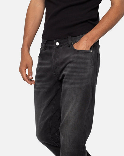 MNML M524 Slim Stacked Denim Jeans Washed Black