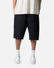 MNML Ultra Baggy Sweat Shorts Black