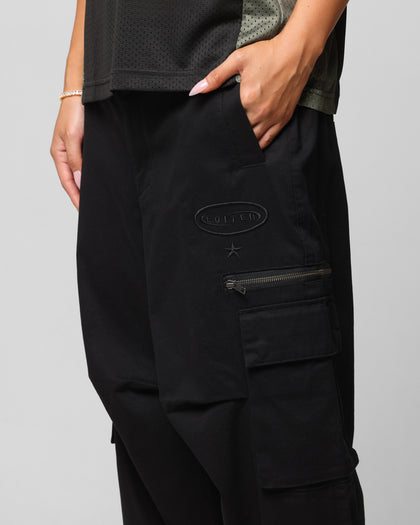 Loiter Shadow Cargo Pants Black