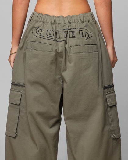 Loiter Shadow Cargo Pants Khaki