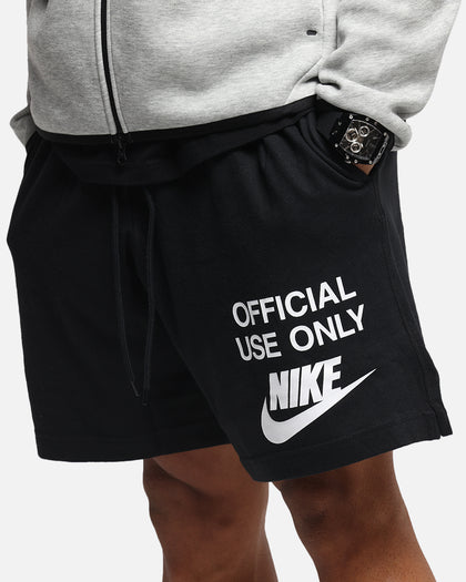 Nike Club Knit Shorts Black/Black/White