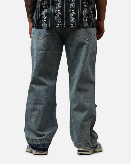 Bravest Baggy Denim Jeans Light Blue Wash