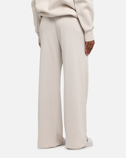 Nike Women's Sportswear Phoenix Fleece High Waisted Wide Leg Sweat Pants Lt Orewood Brown/Sail