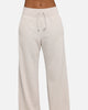 Nike Women's Sportswear Phoenix Fleece High Waisted Wide Leg Sweat Pants Lt Orewood Brown/Sail