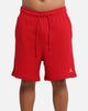 Jordan Brooklyn Fleece Shorts Gym Red/White