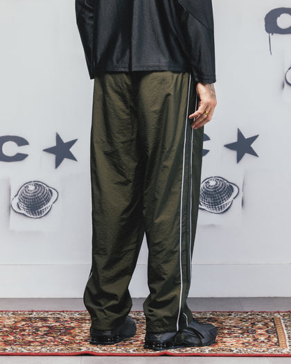 Carre Rally Panelled Nylon Joggers Khaki