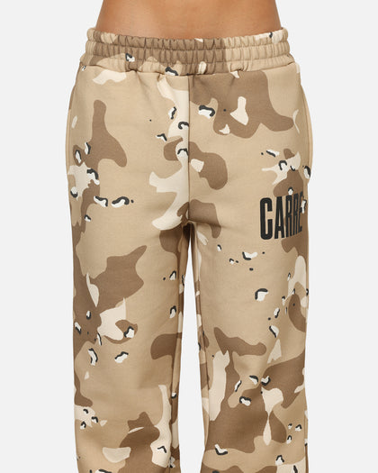 Carre Premium Essentials Track Pant Brown Camo