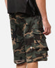 The Anti Order Artillery Baggy Cargo Shorts Woodland Camo