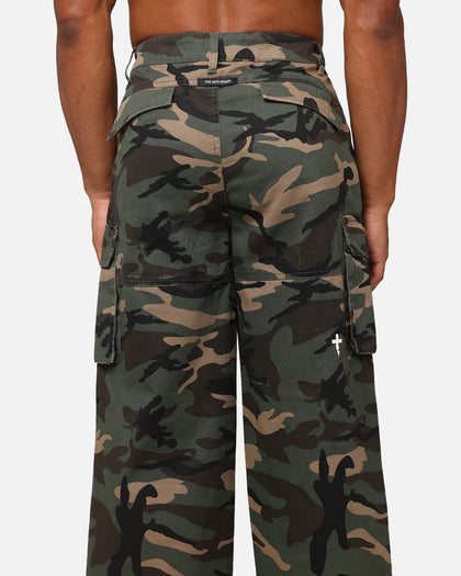 The Anti Order Artillery Baggy Cargo Pants  Woodland Camo