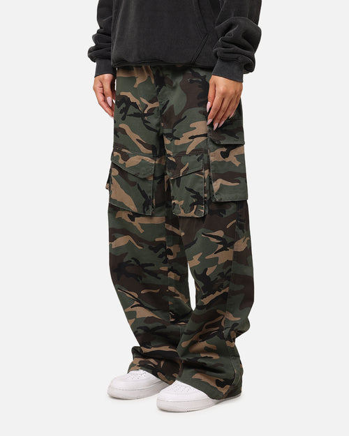 The Anti Order Artillery Baggy Cargo Pants  Woodland Camo