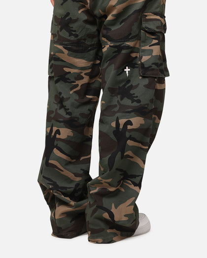 The Anti Order Artillery Baggy Cargo Pants  Woodland Camo