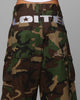 Loiter Collateral Cargo Shorts Camo