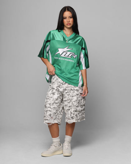 Loiter Collateral Cargo Shorts Digi Snow Camo