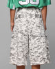Loiter Collateral Cargo Shorts Digi Snow Camo