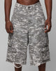 Loiter Collateral Cargo Shorts Snow Camo