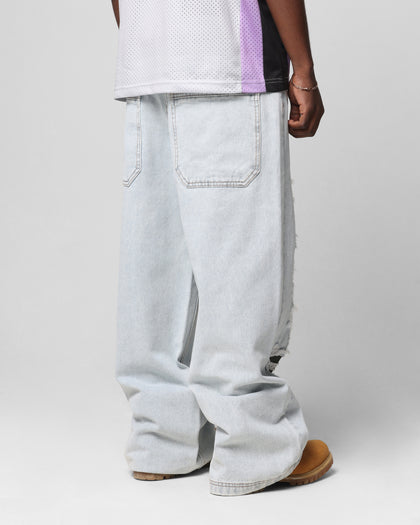 Loiter Collateral Distressed Jeans Denim Camo