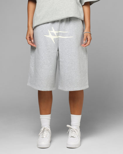 Loiter Hybrid Premium Shorts Grey Marle