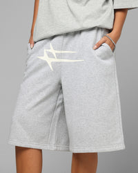 Loiter Hybrid Premium Shorts Grey Marle