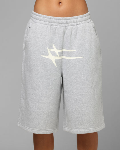 Loiter Hybrid Premium Shorts Grey Marle