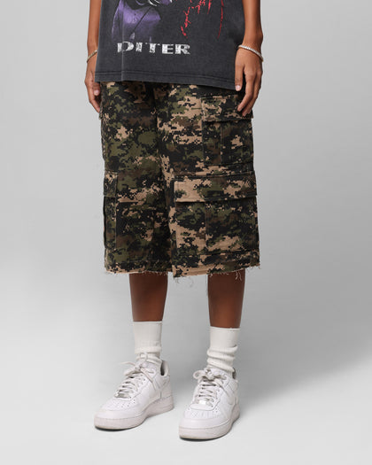Loiter 3 Quarter Pants Digi Camo