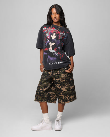 Loiter 3 Quarter Pants Digi Camo