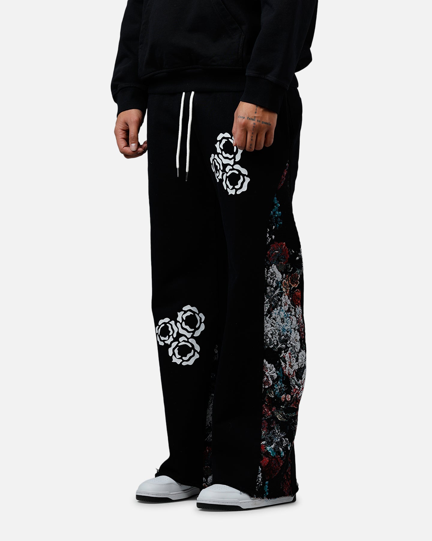 Soul By Ame Flower Pants Black | Culture Kings