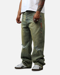 MNML Ultra Baggy Mojave Denim Jeans Vintage Blue