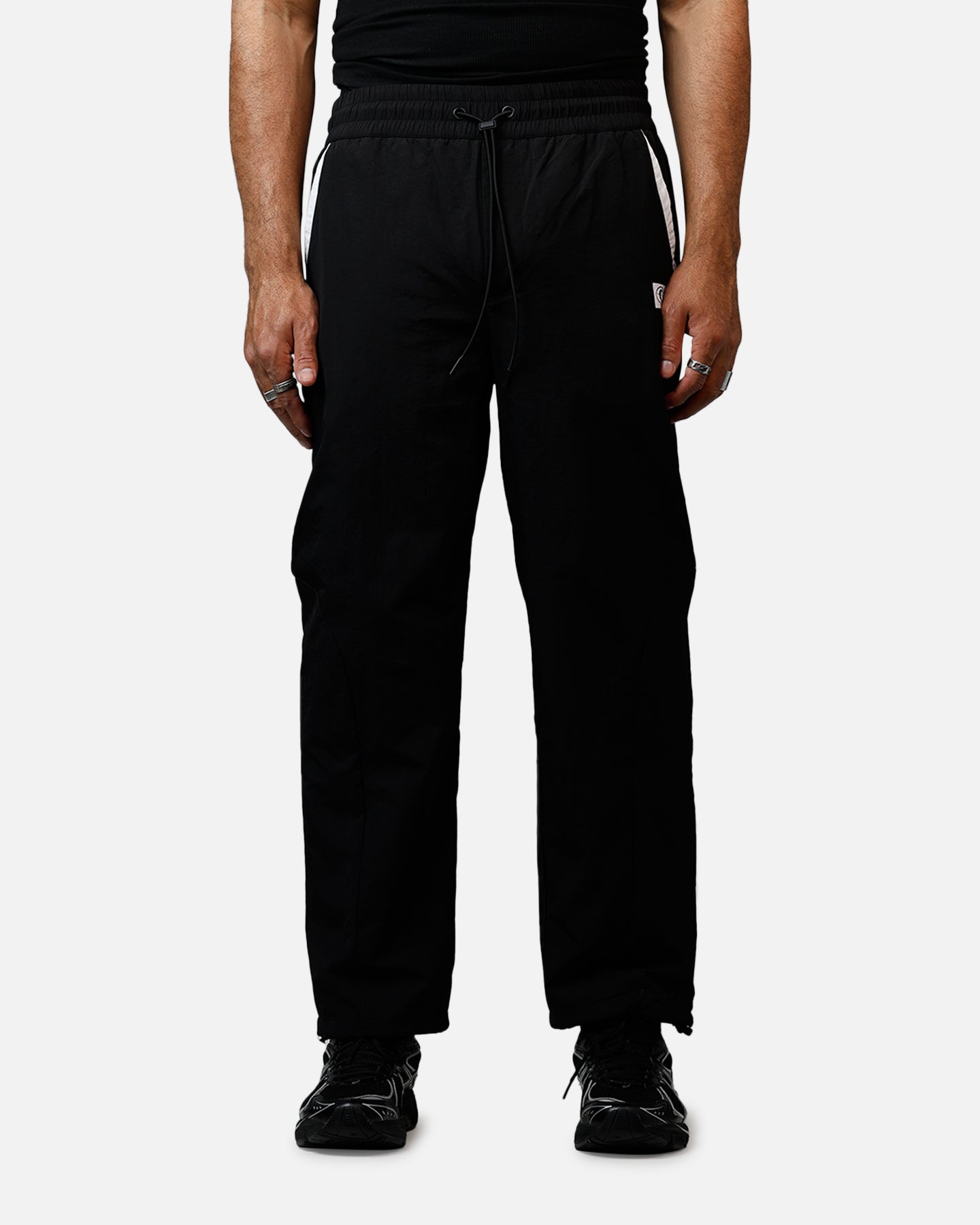 Carre Sprint Panelled Nylon Joggers Black | Culture Kings