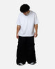 MNML Strap Up Raver Double Cargo Pants Black