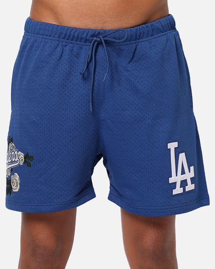 Pro Standard Los Angeles Dodgers Roses Mesh Shorts Dark Blue