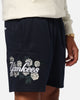Pro Standard New York Yankees Roses Mesh Shorts Navy