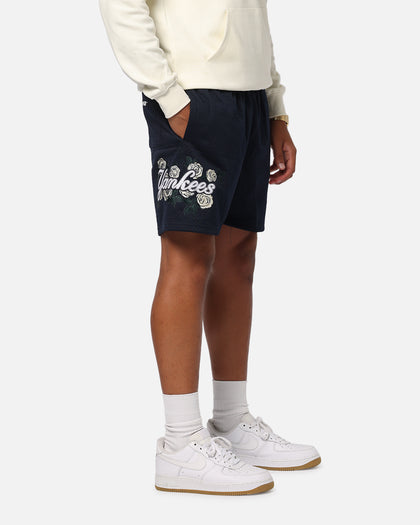 Pro Standard New York Yankees Roses Mesh Shorts Navy