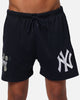 Pro Standard New York Yankees Roses Mesh Shorts Navy