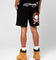 Ed Hardy Skull Fleece Shorts Black