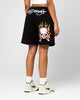 Ed Hardy Skull Fleece Shorts Black