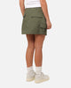 X-Girl Women's Easy Cargo Skirt Flight Green