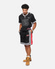 Fubu College Mesh Shorts Black/Red/White