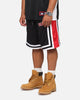 Fubu College Mesh Shorts Black/Red/White