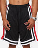 Fubu College Mesh Shorts Black/Red/White