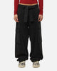 XXIII Tie Up Cargo Pants Washed Black