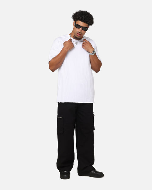 Saint Morta Inutero Baggy Cargo Pants Black