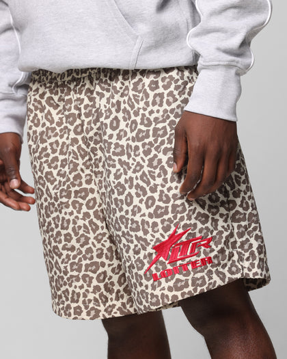 Loiter Cyber Beach Shorts Snow Leopard