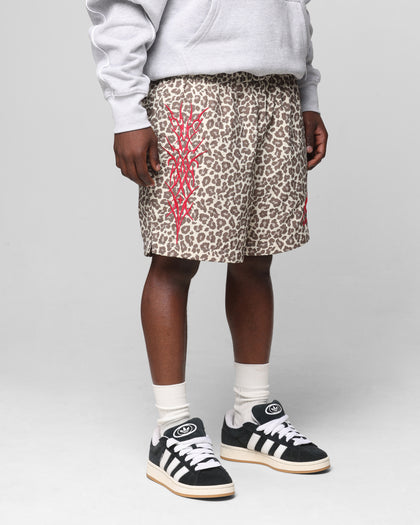Loiter Cyber Beach Shorts Snow Leopard