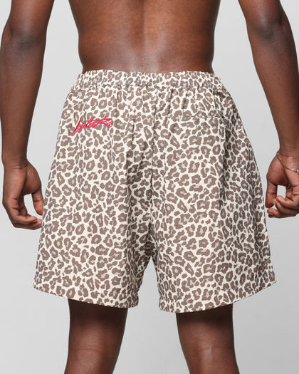 Loiter Cyber Beach Shorts Snow Leopard