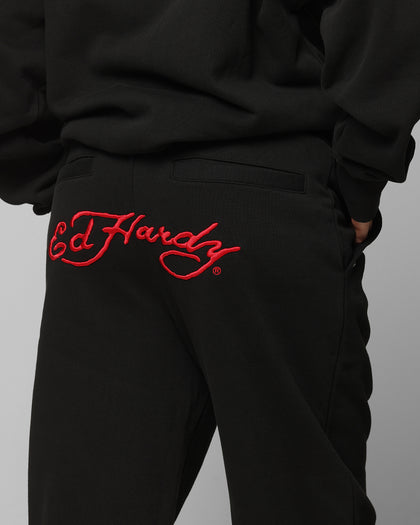 Ed Hardy Ed Hardy Track Pants Black